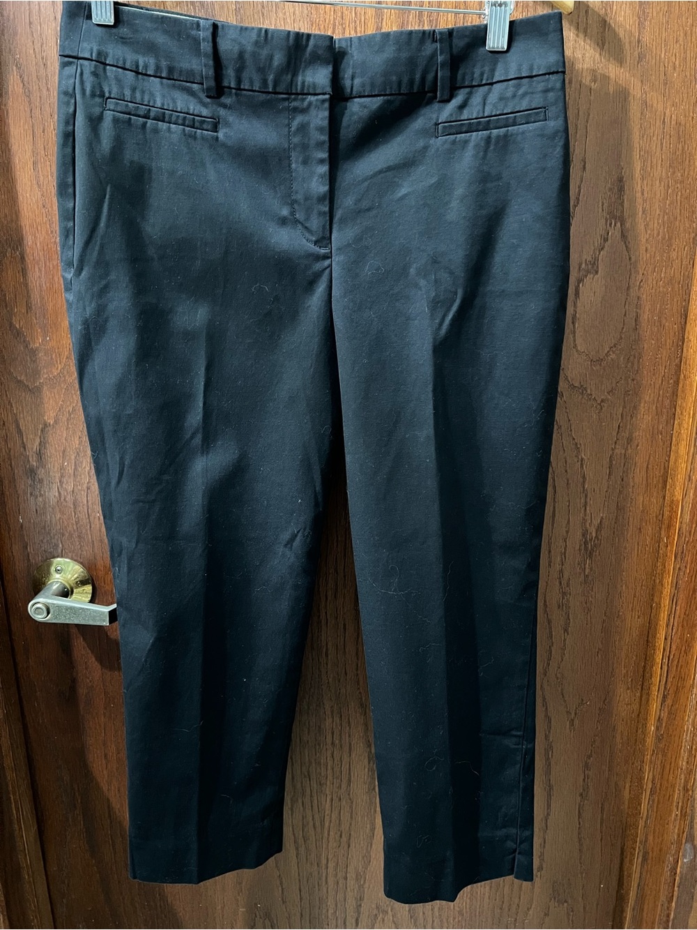 Talbots “Perfect Crop” Black Pants